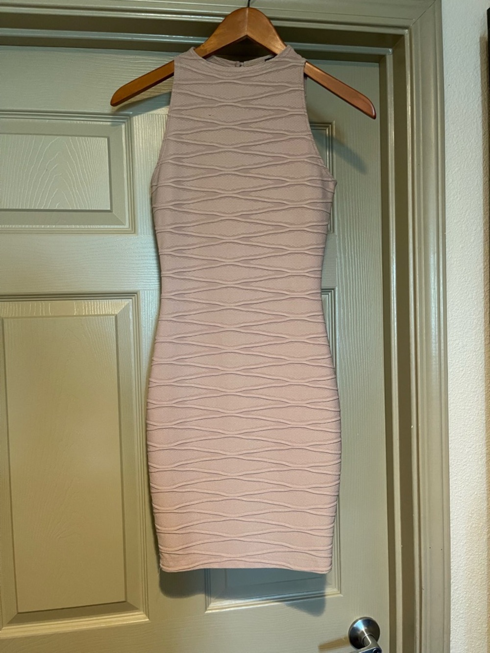 Windsor Sleeveless Textured Bodycon Dress